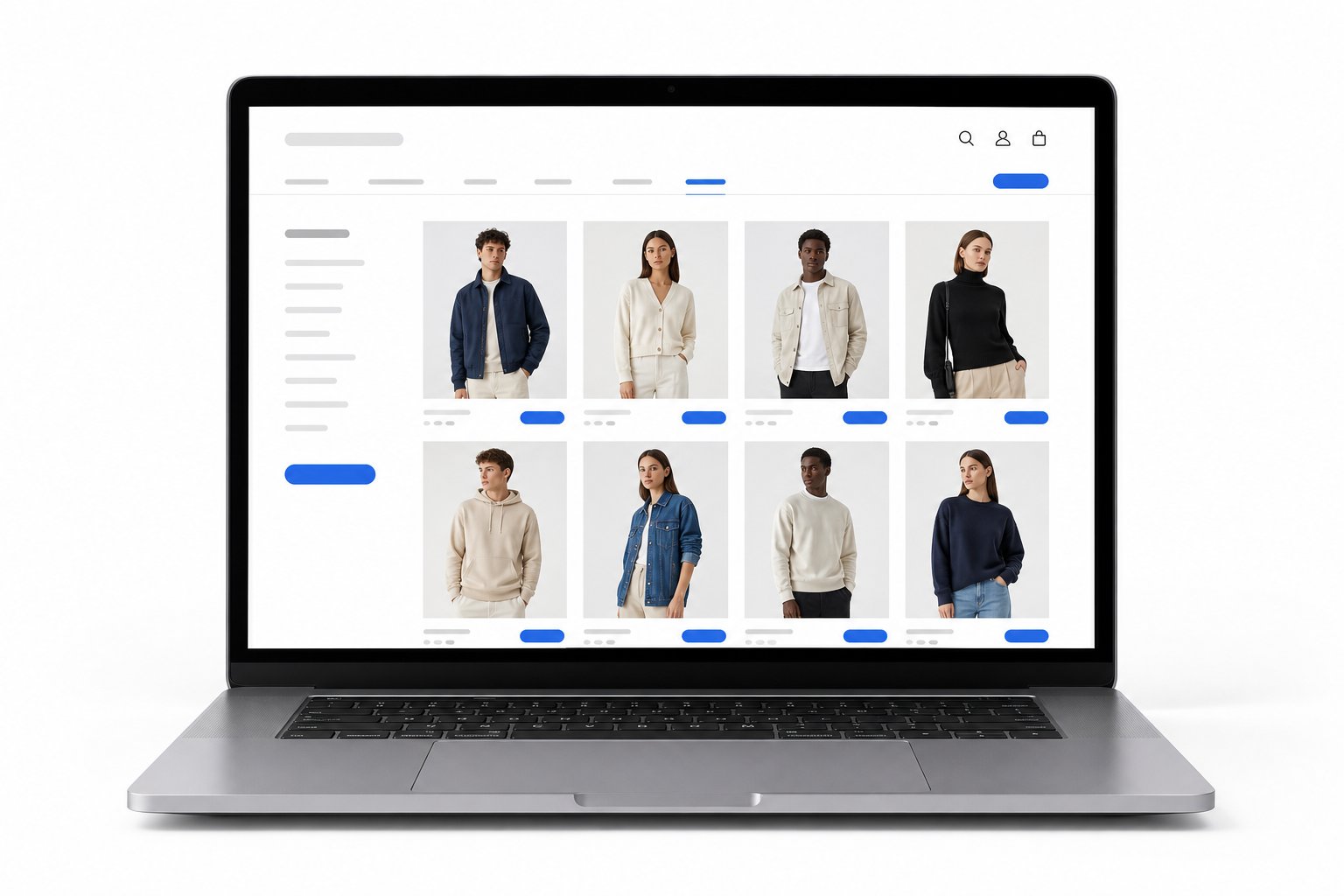 E-Commerce Platform web project screenshot